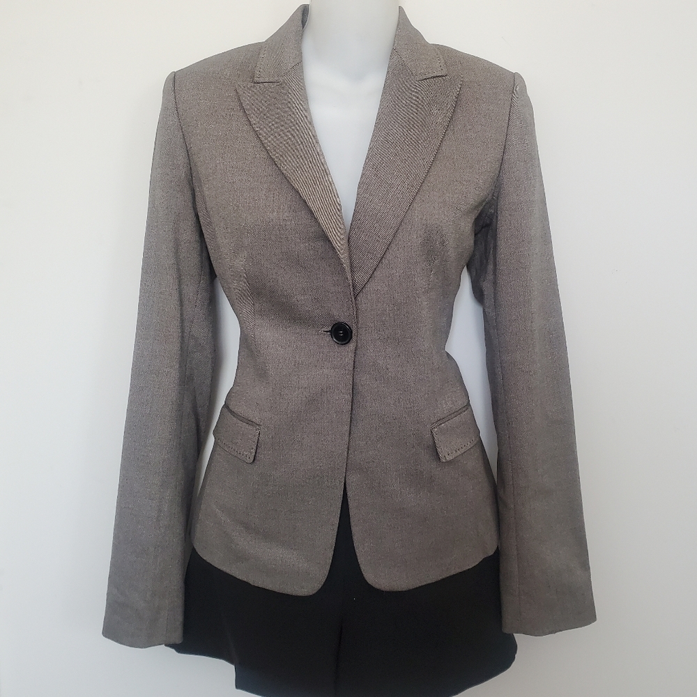 Elie Tahari Gray Blazer Jacket | Made Exclusively for Nordstrom | Size 2